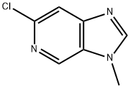 6-클로로-3-메틸-3H-이미다조[4,5-c]피리딘 구조식 이미지