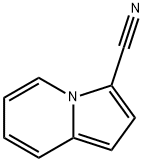 Indolizine-3-carbonitrile Structure