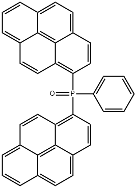 POPy2,페닐-디피레닐포스핀옥사이드 구조식 이미지
