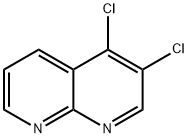 3,4-Dichloro-1,8-naphthyridine Structure