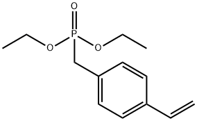 diethyl 4-vinylbenzylphosphonate Structure