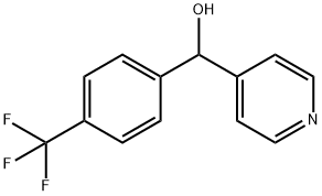 (4-(trifluoroMethyl)phenyl)(pyridin-4-yl)Methanol Structure
