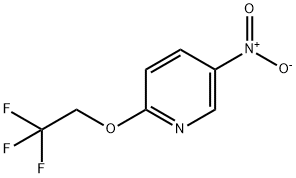 5-NITRO-2-(2,2,2-TRIFLUOROETHOXY)PYRIDINE Structure