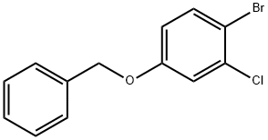 4-Benzyloxy-1-broMo-2-chloro-benzene Structure