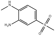 3-AMino-4-MethylaMinoMethylsulfonylbenzene 구조식 이미지