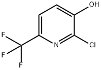 2-chloro-6-(trifluoroMethyl)pyridin-3-ol 구조식 이미지