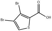 3,4-DibroMothiophene-2-carboxylic acid 구조식 이미지