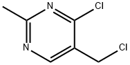 4-클로로-5-(클로로메틸)-2-메틸피리미딘 구조식 이미지