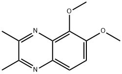 5,6-DiMethoxy-2,3-diMethylquinoxaline Structure