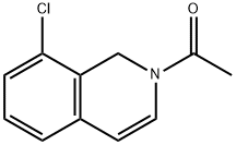 1-(8-Chloroisoquinolin-2(1H)-yl)ethan-1-one 구조식 이미지