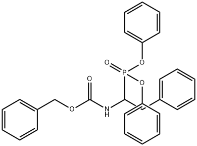N-[1-(디페녹시포스피닐)-2-페닐에틸]-페닐메틸에스테르 구조식 이미지