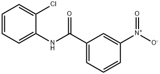 N-(2-Chlorophenyl)-3-nitrobenzaMide, 97% 구조식 이미지
