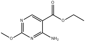 Ethyl 4-aMino-2-MethoxypyriMidine-5-carboxylate Structure