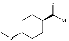 (1r,4r)-4-Methoxycyclohexane-1-carboxylic acid Structure