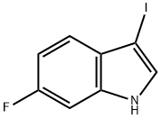 tert-butyl 6-fluoro-3-iodo-1H-indole-1-carboxylate Structure