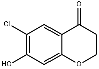 6-Chloro-7-Hydroxychroman-4-One Structure
