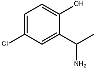 2-(1-aMinoethyl)-4-chlorophenol Structure