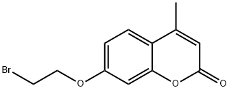 7-(2-bromoethoxy)-4-methyl-2H-chromen-2-one 구조식 이미지