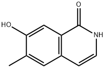 1(2H)-Isoquinolinone,7-hydroxy-6-methyl-(9CI) 구조식 이미지