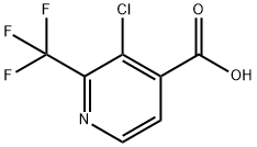 3-Chloro-2-(trifluoroMethyl)isonicotinic acid Structure