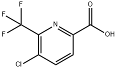 5-Chloro-6-trifluoroMethyl-pyridine-2-carboxylic acid Structure