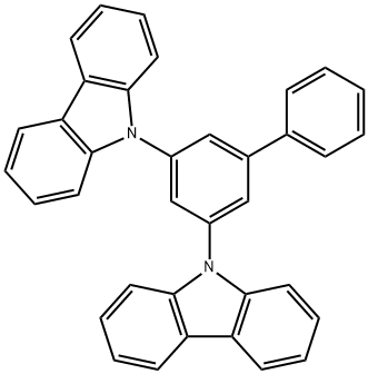 9,9'-[1,1'-Biphenyl]-3,5-diylbis-9H-carbazole Structure