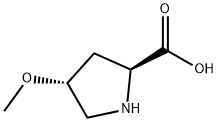 (2S,4R)-4-Methoxyproline Structure