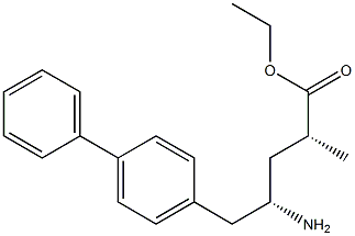 (2R,4S)-ethyl 5-([1,1'-biphenyl]-4-yl)-4-aMino-2-Methylpentanoate 구조식 이미지