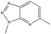 3H-1,2,3-Triazolo[4,5-b]pyridine,3,5-dimethyl-(9CI) Structure