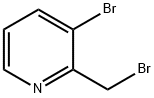 3-브로모-2-(브로모메틸)피리딘 구조식 이미지