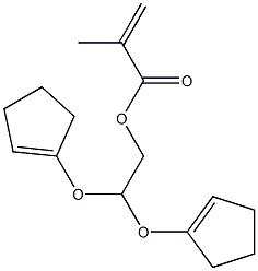 Dicyclopentenyloxyethyl Methacrylate Structure