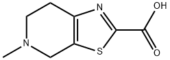 4,5,6,7-tetrahydro-5-Methyl-[5,4-c]pyridine-2-carboxylic Acid98% 구조식 이미지