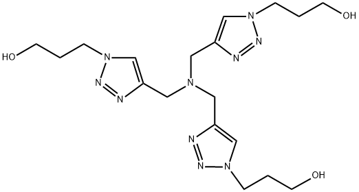 Tris(3-hydroxypropyltriazolylMethyl)aMine 95% Structure