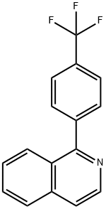 1-(4-TrifluoroMethyl-phenyl)-isoquinoline Structure