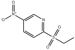 2-(Ethanesulfonyl)-5-nitropyridine Structure