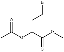 Methyl 2-Acetoxy-4-broMobutanoate 구조식 이미지