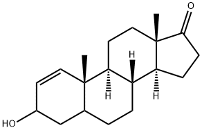 1-androstene-3b-ol,17-one Structure