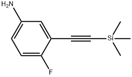 2-[(三甲基硅基)乙炔基]-5-(胺基)苯