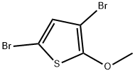 3,5-dibroMo-2-메톡시티오펜 구조식 이미지