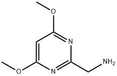 (4,6-DiMethoxypyriMidin-2-yl)MethanaMine Structure