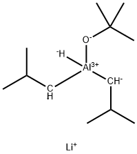 Lithium diisobutyl-tert-butoxyaluminum hydride Structure