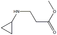 Methyl 3-(CyclopropylaMino)propanoate 구조식 이미지