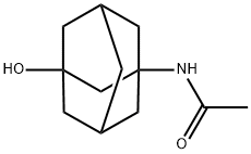 1-아세틸아미노-3-아다만탄올 구조식 이미지