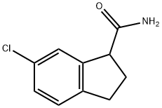 6-Chloro-2,3-dihydro-1H-indene-1-carboxaMide Structure