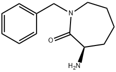 (R)-3-aMino-1-benzylazepan-2-one Structure