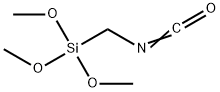 (Isocyanatomethyl)trimethoxysilane Structure