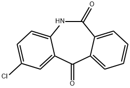 2-Chloro-5H-dibenzo[b,e]azepine-6,11-dione Structure