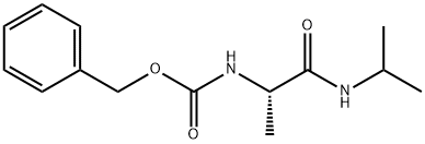 Benzyl N-[(1S)-1-(isopropylcarbaMoyl)ethyl]carbaMate Structure