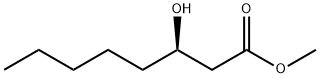 (R)-Methyl 3-Hydroxyoctanoate 구조식 이미지