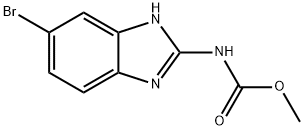 (5-broMo-1H-benziMidazol-2-yl)-CarbaMicacid Methyl ester 구조식 이미지